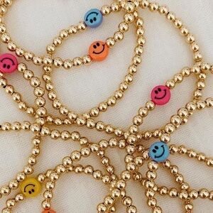 Gold Smiley Bracelets